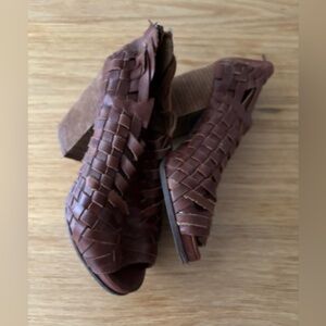 Jeffrey Campbell Havana Last woven platforms